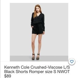 Kenneth Chole Black romper